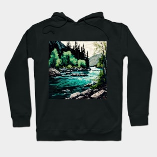 Swift River Scenery Hoodie